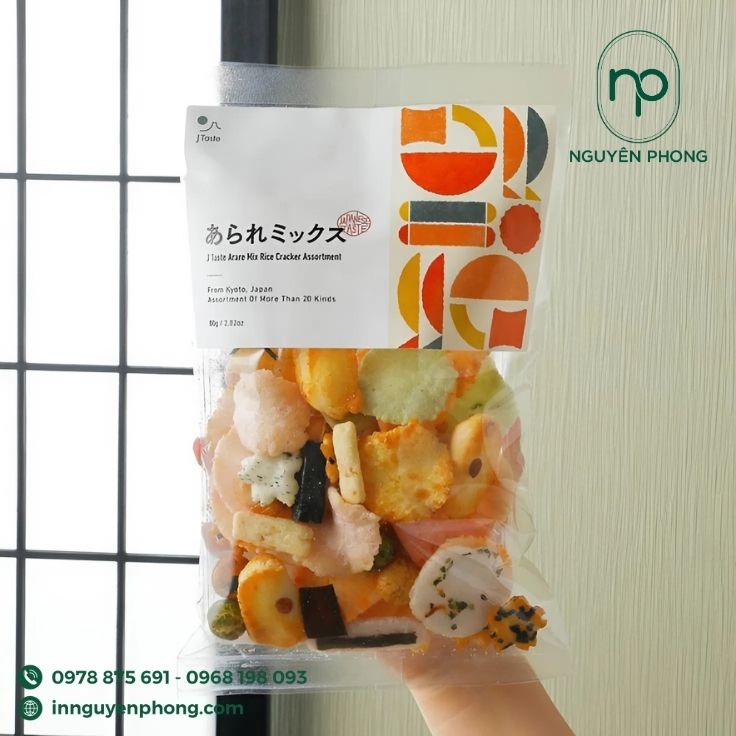 Tem nhãn dán túi cơm cháy